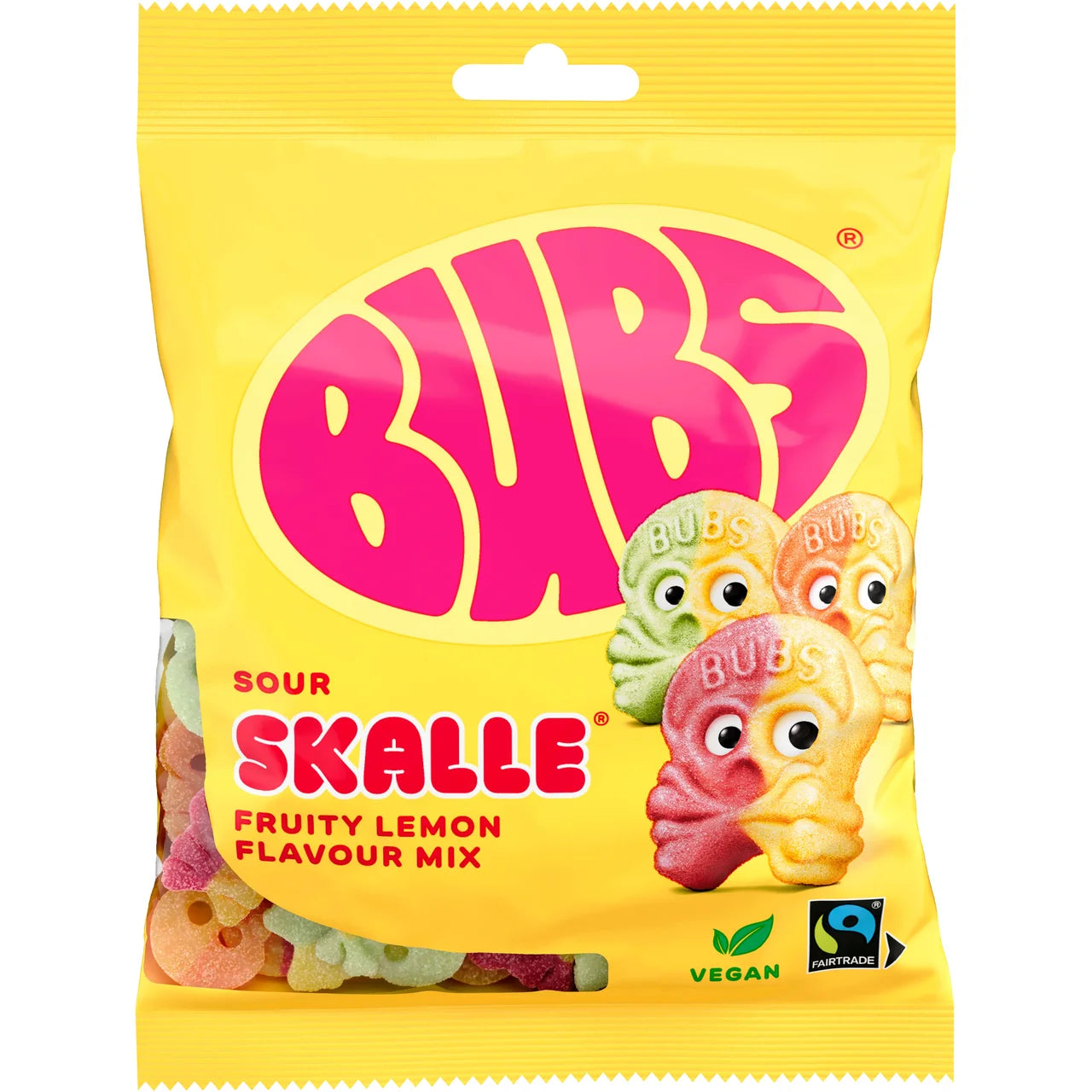 Swedish Candy - Surskalle Fruity Lemon Mix Bubs 190g