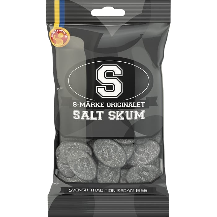 Swedish Candy - S-märke Salt Candypeople