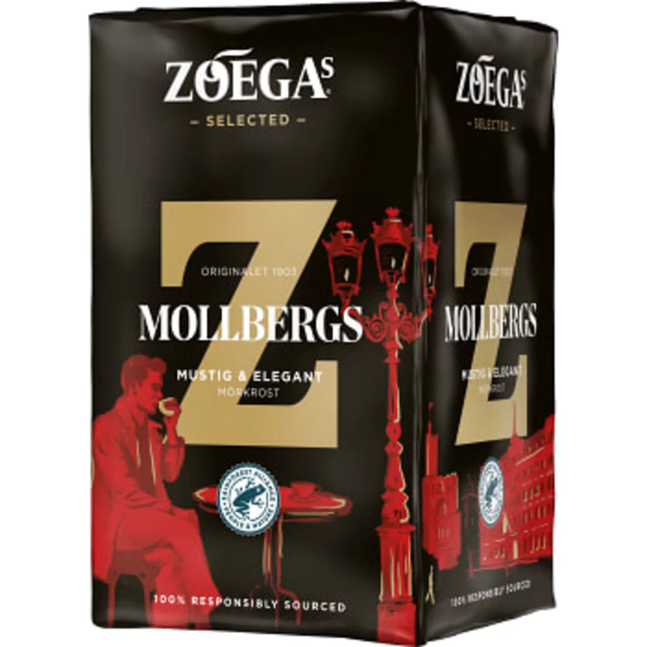 Swedish Coffee - Bryggkaffe Mollbergs Zoegas 450g