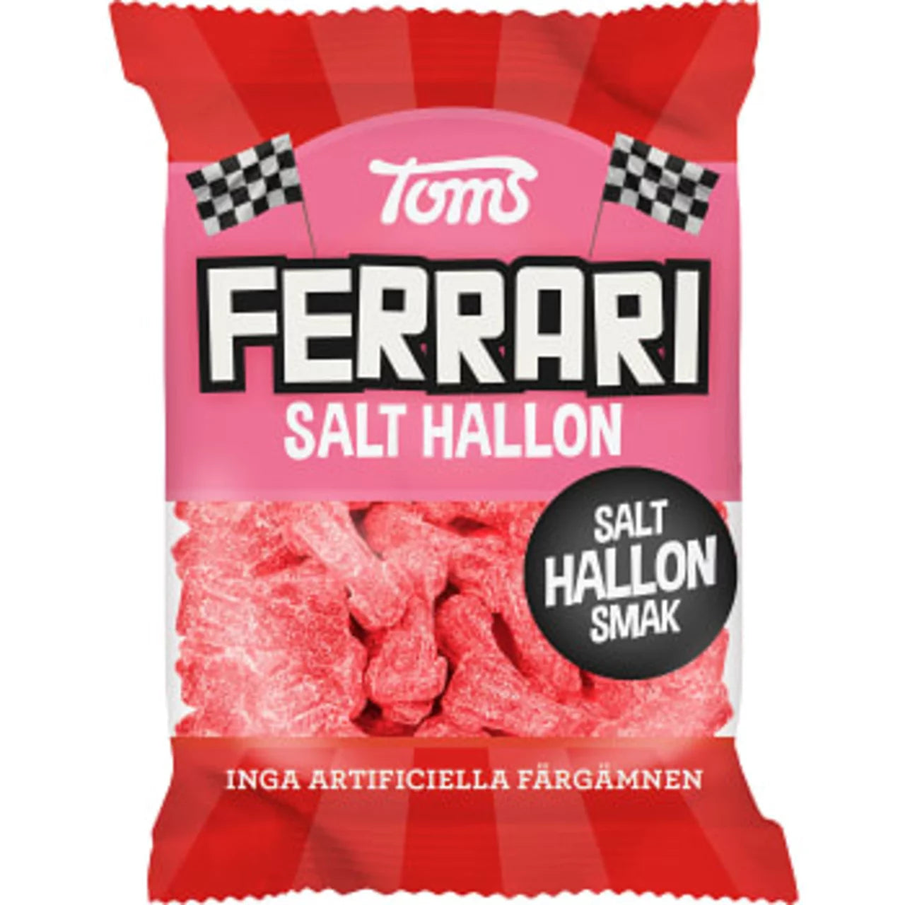 Swedish Candy - Ferrari Salt Raspberry Toms 120g