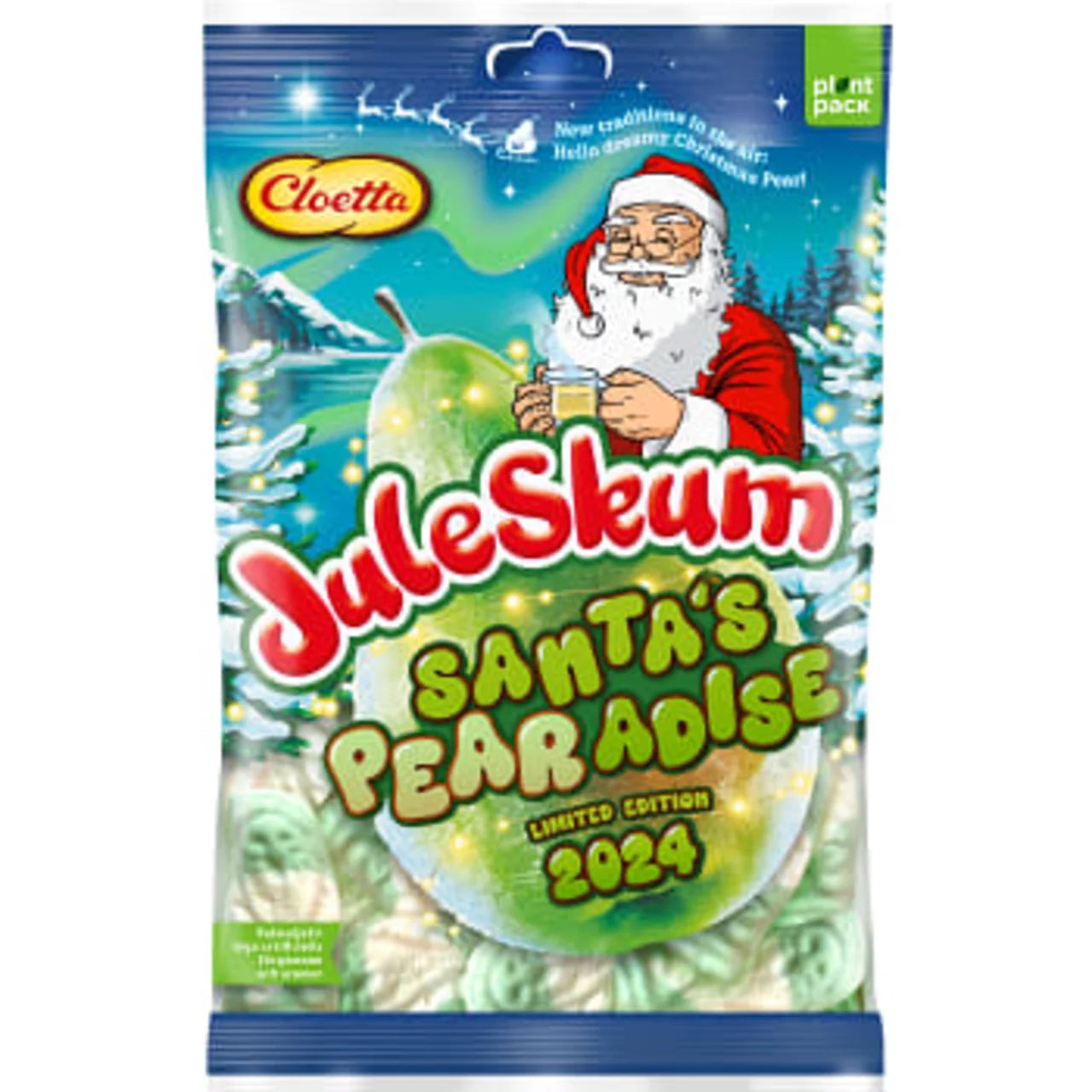 Swedish Christmas Candy - Juleskum Pearadise Cloetta 100g