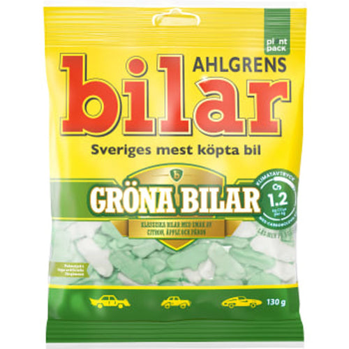 Swedish Candy - Ahlgrens Gröna Bilar 130g