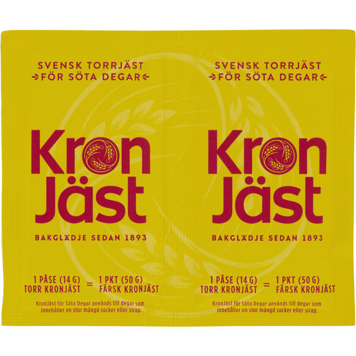 Swedish Yeast - Torrjäst söta degar