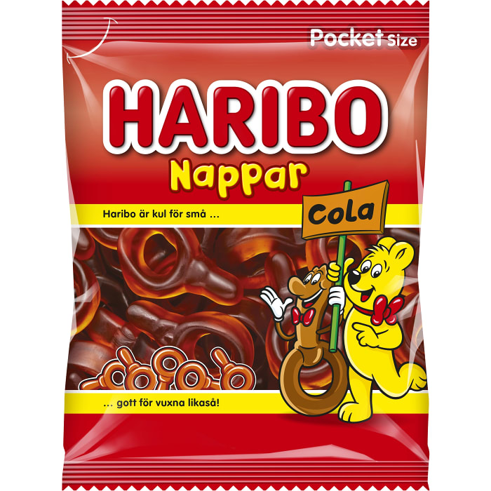 Swedish Candy - Nappar Cola Haribo
