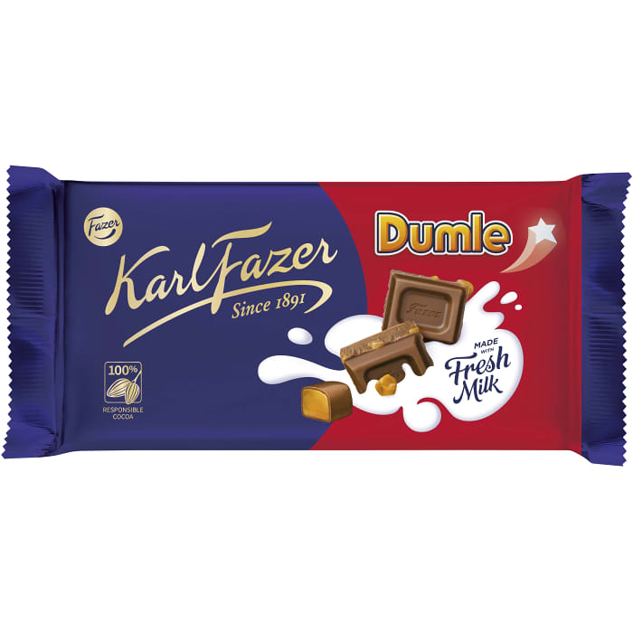 Swedish Chocolate - Chokladkaka Dumle Original Fazer