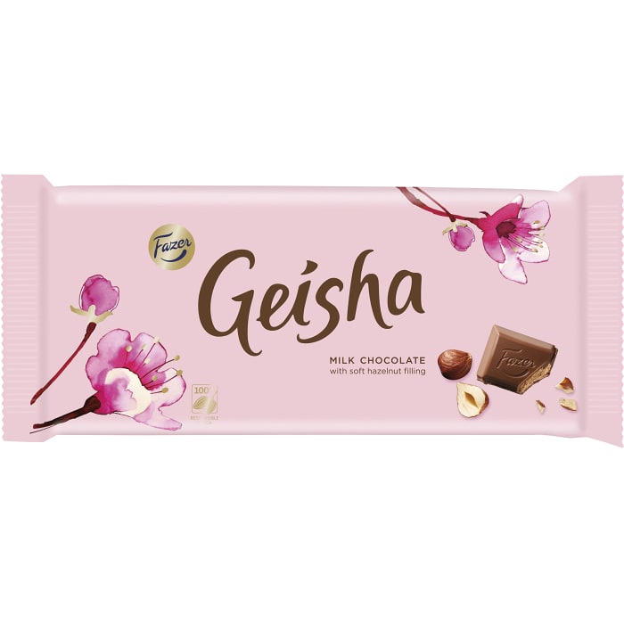 Swedish Chocolate - Chokladkaka Geisha Fazer