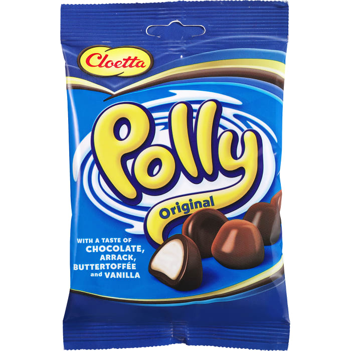 Swedish Chocolate - Choklad Polly Original Blå Cloetta