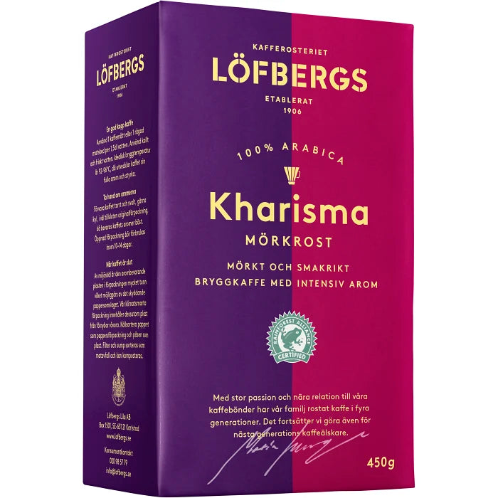 Swedish Coffee - Bryggkaffe Kharisma Löfbergs