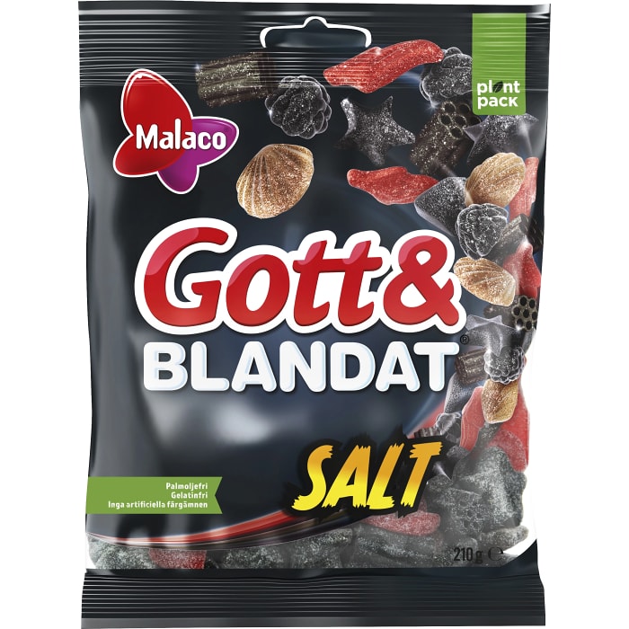 Swedish Candy - Gott & Blandat Salt Malaco