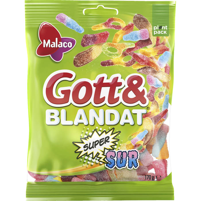 Swedish Candy - Gott & Blandat Super Sur Malaco