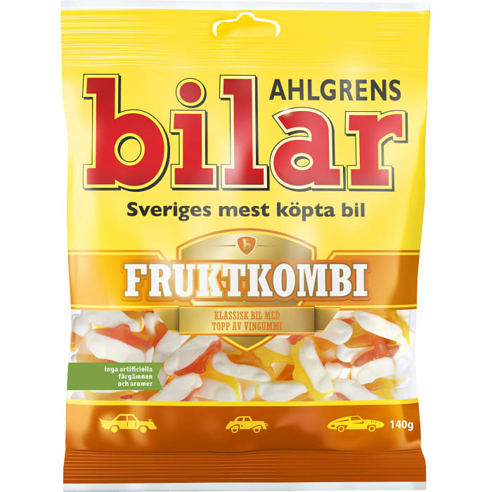 Swedish Candy - Ahlgrens Bilar Fruktkombi