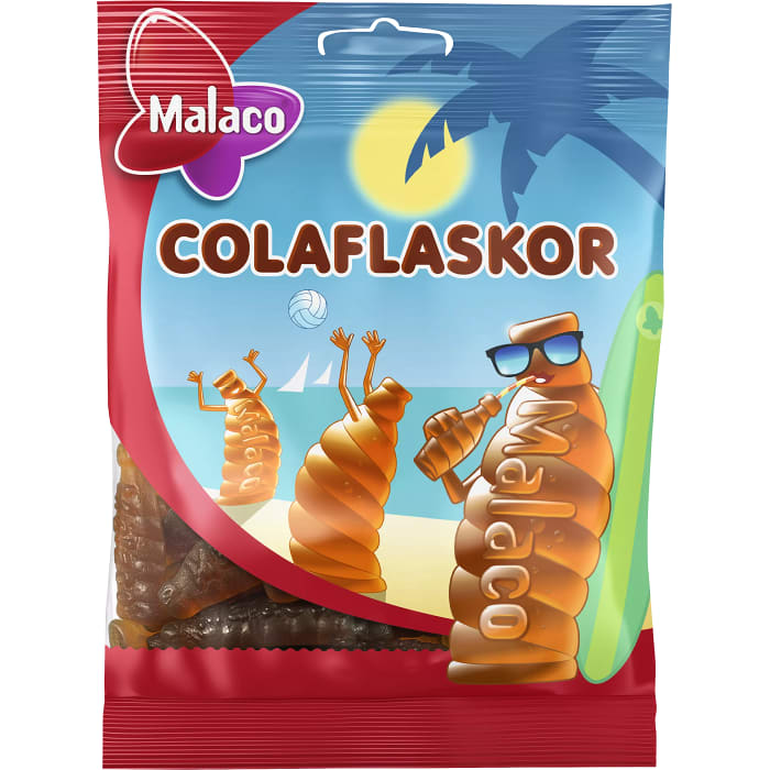 Swedish Candy - Colaflaskor Malaco