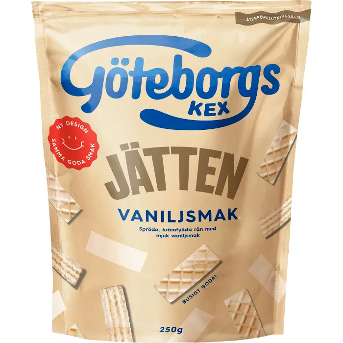 Swedish Fika - Jätten Vanilj Göteborgs