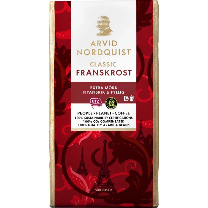 Swedish Coffee - Bryggkaffe Franskrost Arvid Nordquist Classic