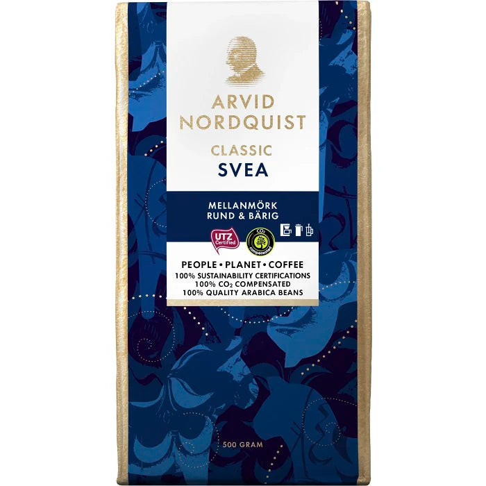 Swedish Coffee - Bryggkaffe Svea Arvid Nordquist Classic