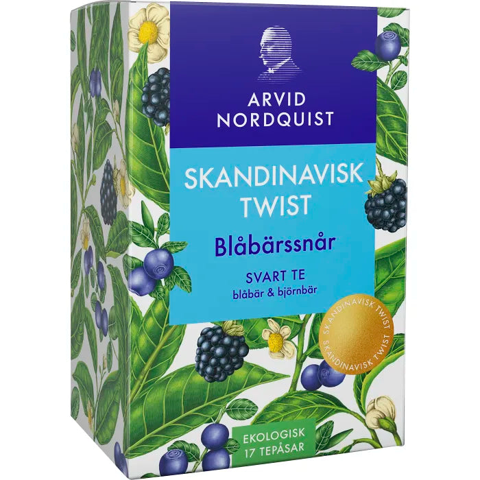 Swedish Tea - Te Svartte Blåbärssnår Blåbär & Björnbär Arvid Nordquist