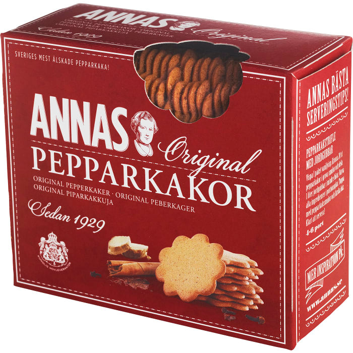 Swedish Fika - Pepparkakor Annas