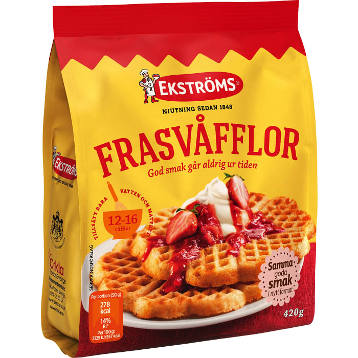 Swedish Fika - Frasvåfflor