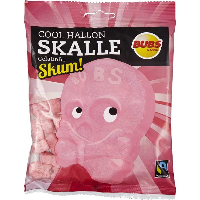 Swedish Candy - Cool Hallon Skalle Bubs