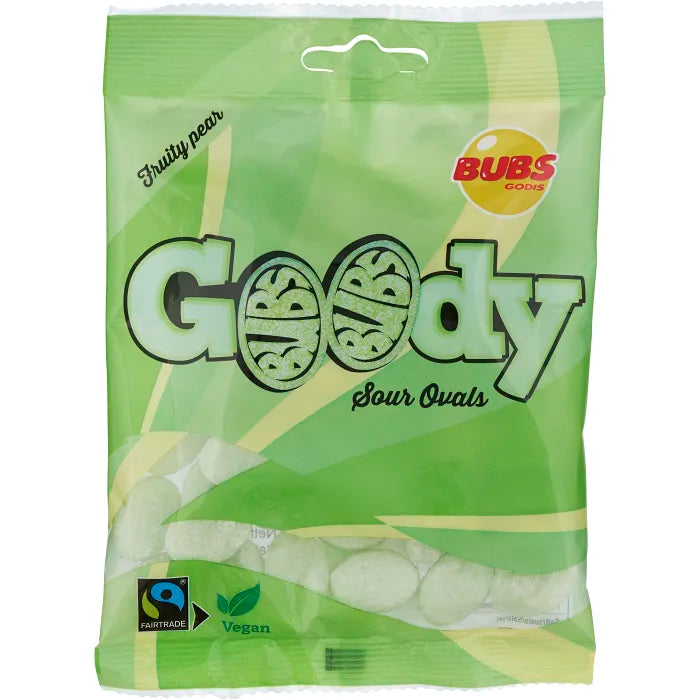 Swedish Candy - Goody Fruity Pear Bubs