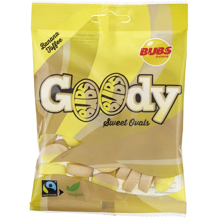 Swedish Candy - Goody Banan Toffee Bubs