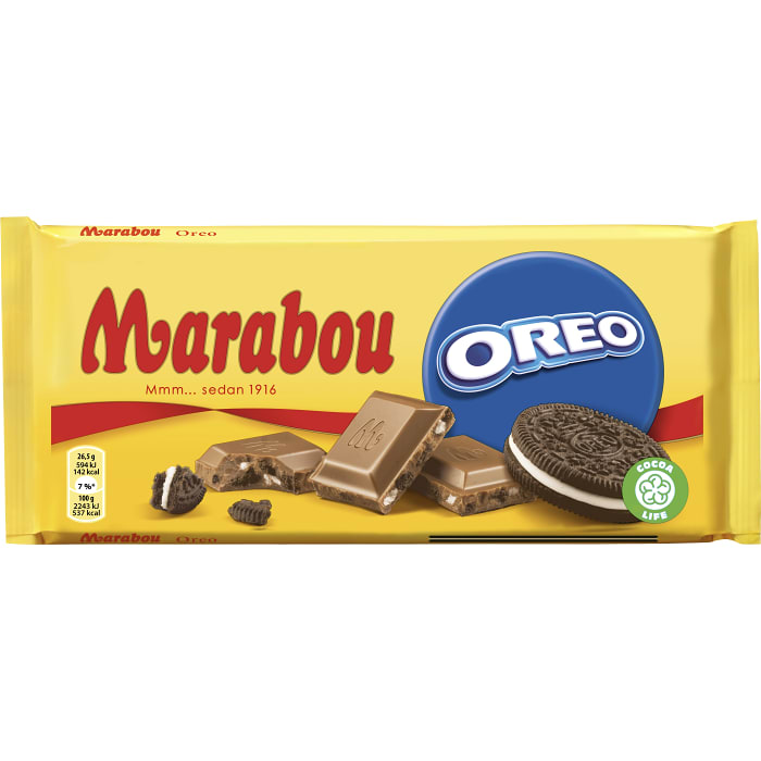 Swedish Chocolate - Chokladkaka Oreo Marabou