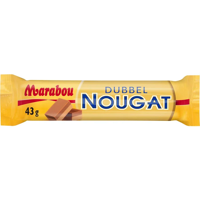 Swedish Chocolate - Dubbel Nougat Marabou 43g – Nordic Cravings